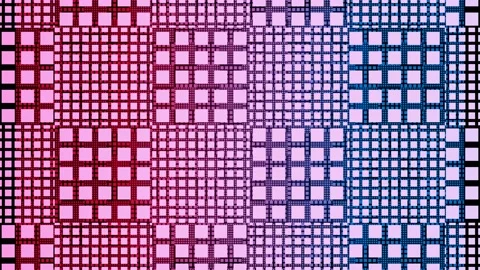 4K video animation of abstract square pattern seamless loop effect. Stock Footage 149092889