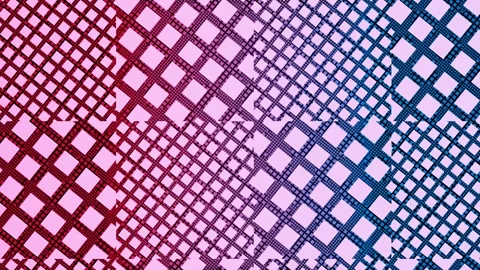 4K video animation of abstract square pattern seamless loop effect. Stock Footage 149092929