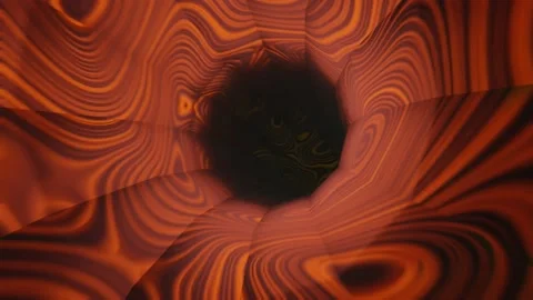 4K video animation of forward-moving inside a tunnel. Video stock 140491427