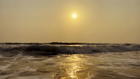 4K video of beautiful sunset Stock Footage 209119982