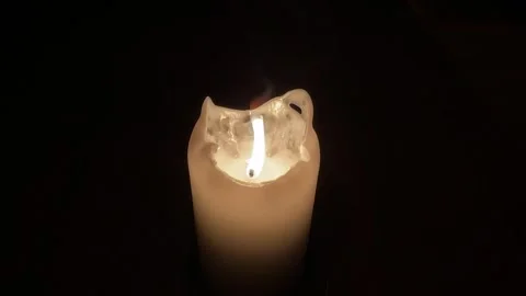 4K video - Candle Video stock 286861000