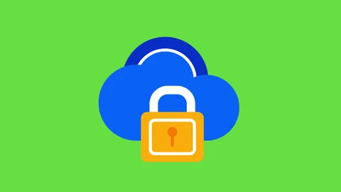 4k video of cartoon padlock in flat style. Stock Footage 168489029
