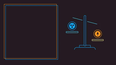 4k video of crypto black background design. Stock Footage 179063199