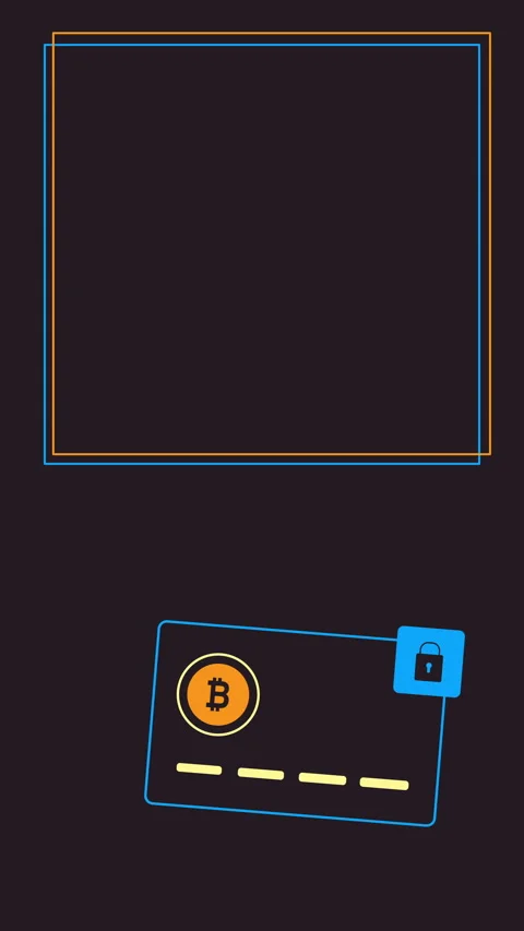 4k video of cryptocurrency background design. Stockbeeldmateriaal 171658797