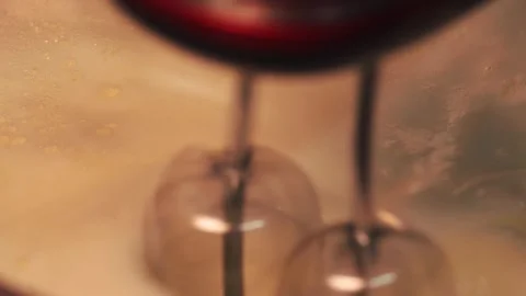 4k video detail beating egg white with an electric mixer. Stock Footage 262655412