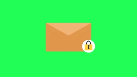 4K video email Footage with envelope social media marketing Stock Footage 288790971