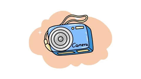 4K video Footage with Camera background Illustration Stock Footage 295639249