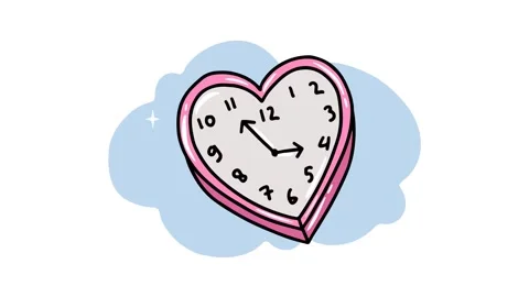 4K video Footage with Clock background Illustration Stock Footage 295736419