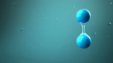 4k Video H2 Molecule, ProRes 4444 Stock Footage 143007670