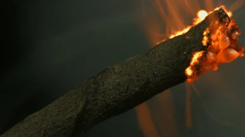 4k video ignition fuse dynamite, macro Stock Footage 39206704