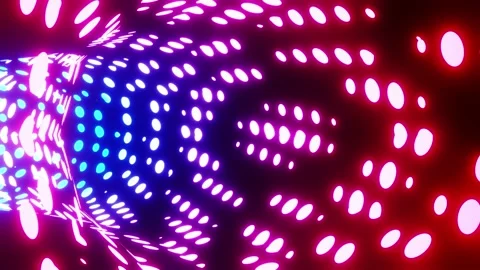 4K video inside a cave having neon colorful texture and pattern seamless loop. Stock Footage 150770743