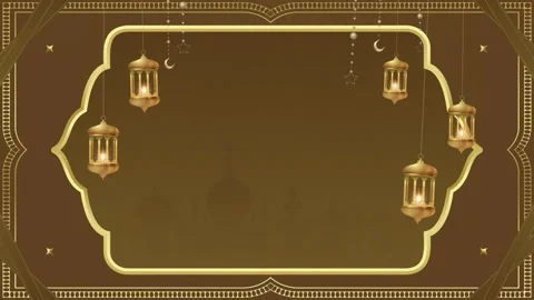 4K Video Islamic background good for ramadan kareem. Ramadan Paper Craft Stock Footage 270953970