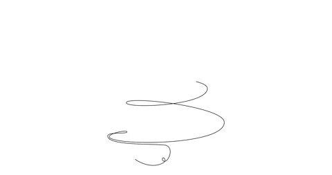 4K  video of line drawing of a stylized Christmas tree. Stock Footage 149880844