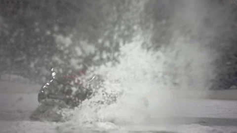 4K video like the man ice skating and stopping. Stock Footage 268335936
