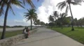 4K video Miami Beach - relaxing on the beach walk 4k or 4k+ Resolution