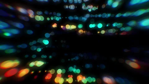 4k Video. Neon particles background. 3d Render. Abstract art animation Stock Footage 256971737