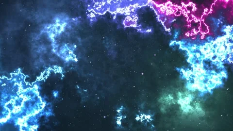 4k video Space Nebula Loop background moving stars space background nebula Stock Footage 247101793