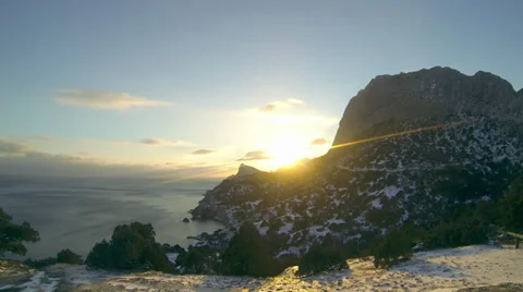 4K(!!!) video. Sunset. Stock Footage 37267942