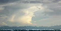 4K Video Thunderhead converts to gigantic lenticular and spreads over mountains 4k or 4k+ Resolution
