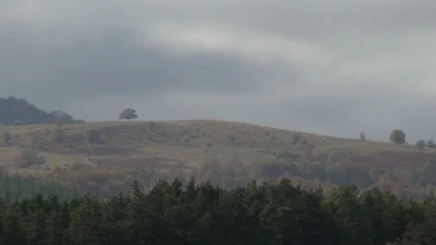4K Video Time Lapse Mountain - cloud movement 135mm Stock Footage 119108229
