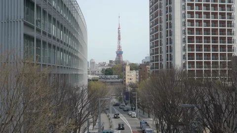 4k video of Tokyo Tower Stock Footage 112972587