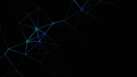 4k video. Triangles texture. Geometric shapes. Low poly triangles. Stock Footage 119347556
