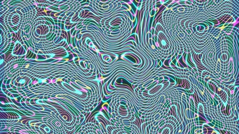 4K video of unique abstract pattern and texture seamless loop motion graphics. Stock Footage 154020270
