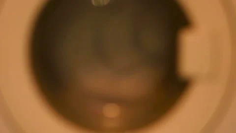 4k video of a washing machine spinner, unfocused video wanting Stock Footage 141577122