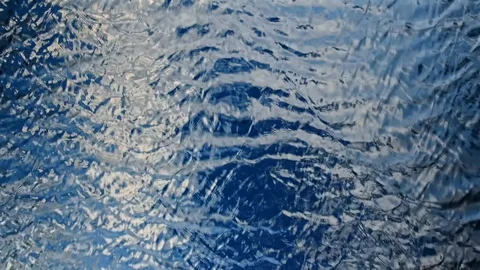 4K view has beautiful clouds in orange at sunset from a great height Stock Footage 128939820