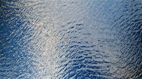 4K view has beautiful clouds in orange at sunset from a great height Stock Footage 128939824