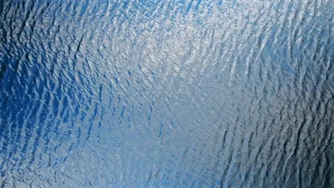 4K view has beautiful clouds in orange at sunset from a great height Video stock 128939832