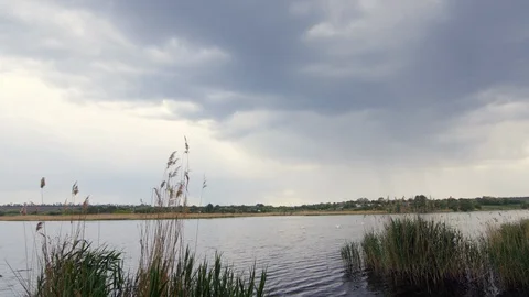 4K The view of river with cannes Vidéo 97522147