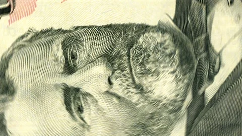 4K view of a rotating $50 bill. Stock-Footage 332191194