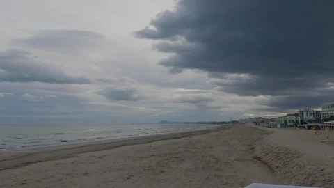 4k view of Senigallia seafront Stock Footage 302032852