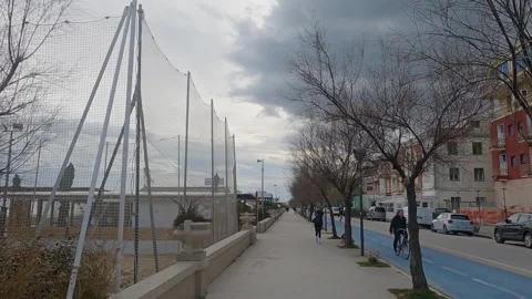 4k view of Senigallia seafront Stock Footage 302115731