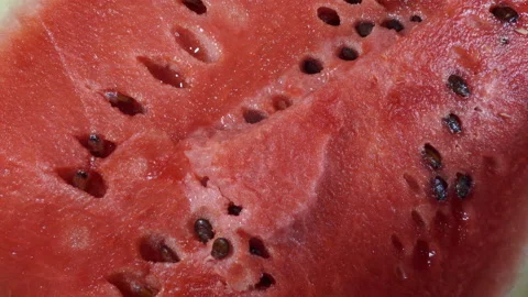 4K view of take a piece of watermelonin 4K Video stock 137777671