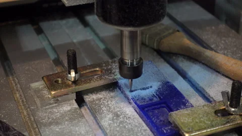 4K view of work of a drilling machine. Stock Footage 93586209