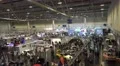 4k Visitors at motorshow automobile fair indoor overview 4k or 4k+ Resolution