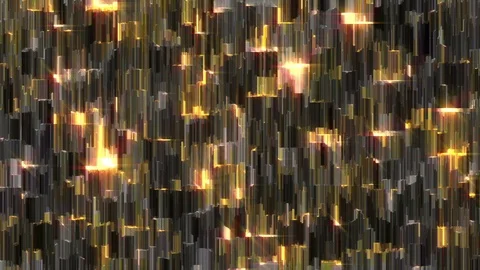 4K VJ LOOP - bg gold lines 2 Video stock 101333493