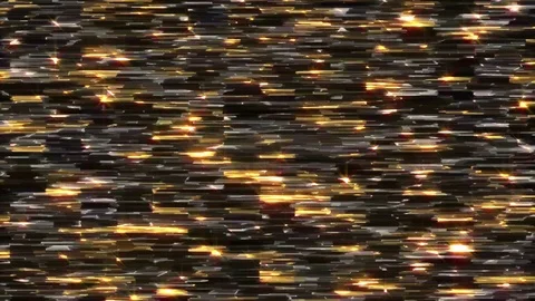 4K VJ LOOP - bg gold lines 1 Video stock 101333499