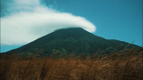 4K Volcano Timelapse Stock Footage 74182257