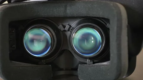 4K - VR headset Vídeo Stock 41617463