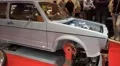 4k VW Golf car body and Mercedes at Motorshow exhibition 4k or 4k+ Resolution
