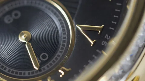 4K - Watch macro slide view Stock Footage 48267419