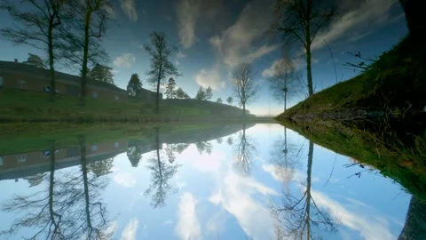 4k water reflection color graded Stock Footage 278828170