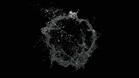 4K Water Splash | Stock Video | Pond5