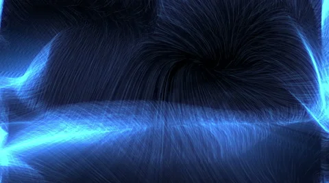 4k waves of blue Light Abstract Motion Background, seamless loop Stock Footage 45187304