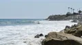 4K Waves on Rocky Shore 05 California Coast 4k or 4k+ Resolution