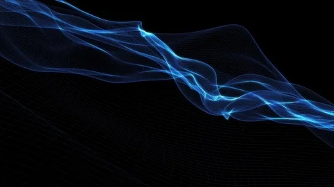 4K Wavy Abstract Plasma Animation Stock Footage 115175905