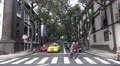 4k Wheelchair difficult at crosswalk street in Funchal city 4k or 4k+ Resolution